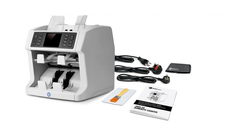 Safescan 2985-SX (G3) Banknote Value Counter and Sorter - Image 7