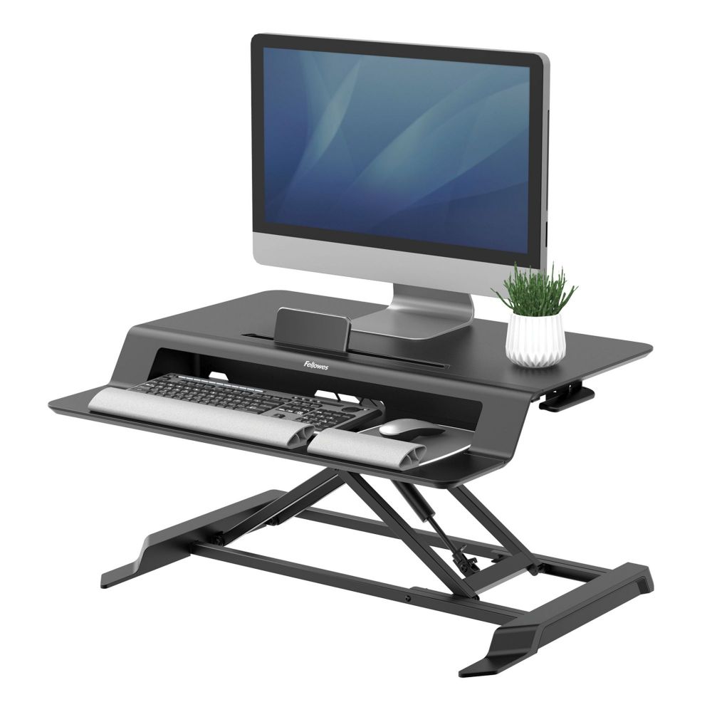 Fellowes 8215001 Lotus LT Sit-Stand Workstation