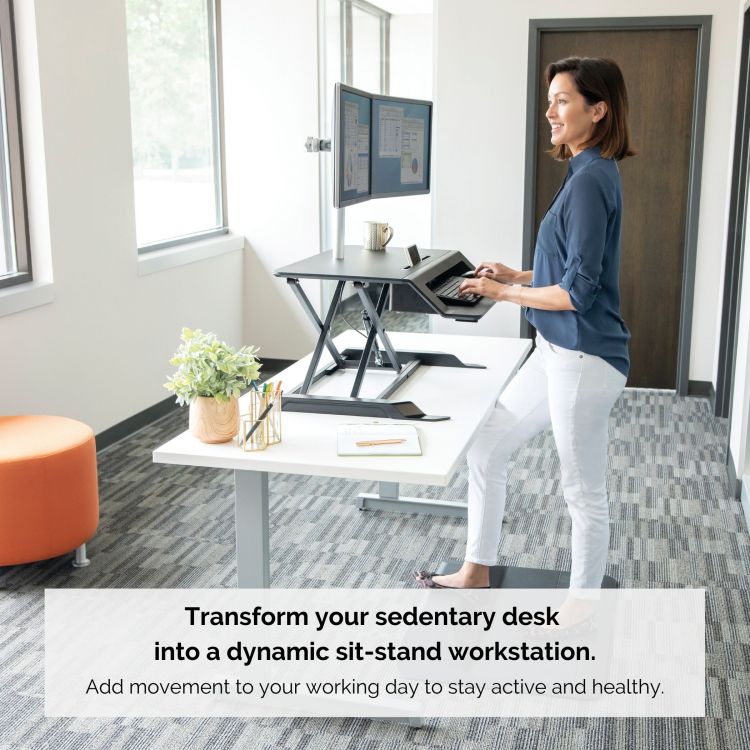 Fellowes 8215001 Lotus LT Sit-Stand Workstation - Image 2