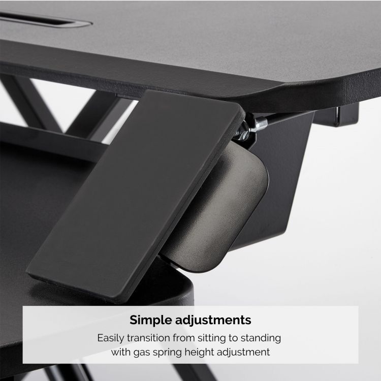 Fellowes 8091001 Corsivo Sit-Stand Workstation - Image 3