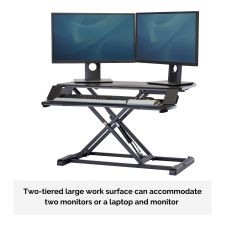 Fellowes 8091001 Corsivo Sit-Stand Workstation thumbnail 4