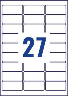 Avery L6114-20 Anti-Tamper Labels 20 sheets - 27 Labels per Sheet thumbnail 2