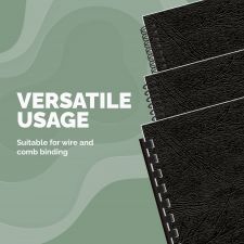 Fellowes 5370402 A4 Leatherboard Covers thumbnail 8