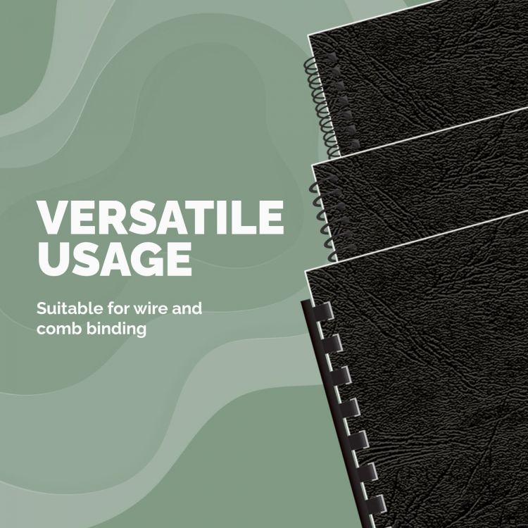 Fellowes 5370402 A4 Leatherboard Covers - Image 8