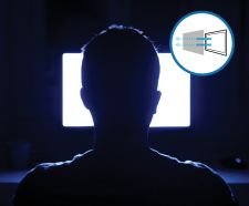 Kensington Privacy Screen Filter 2 Way Removable 34 Inch Wide thumbnail 5