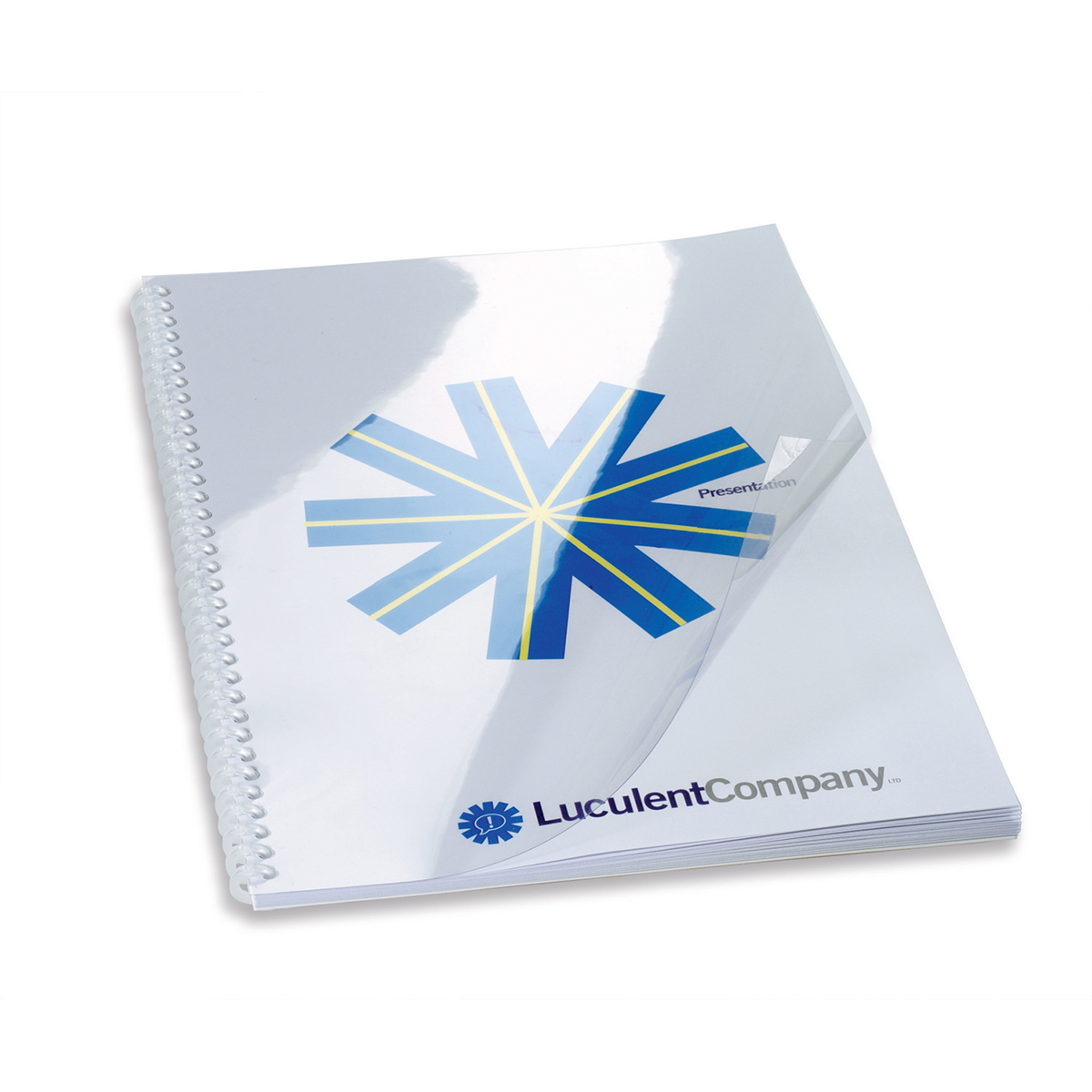 GBC CE012080F HiClear A4 200 Micron Clear Binding Cover pack of 100
