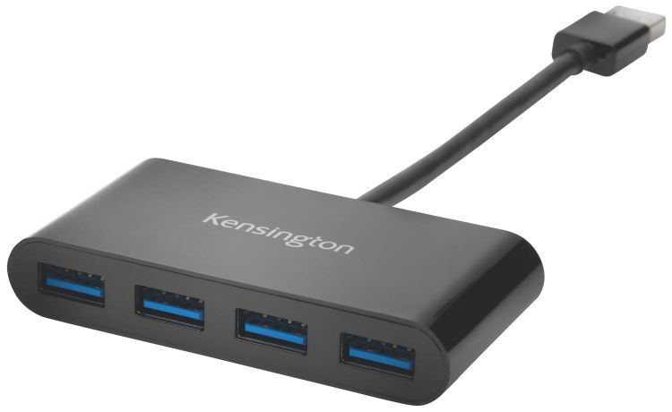 Kensington K39121EU USB 3.0 4-Port Hub for Windows and Mac - Image 2