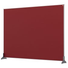 Nobo 1915510 Red Impression Pro Desk Divider 1400x1000mm thumbnail 1