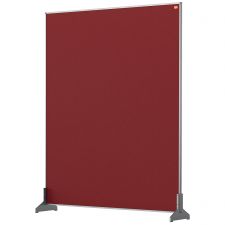 Nobo 1915512 Red Impression Pro Desk Divider 800x1000mm thumbnail 1