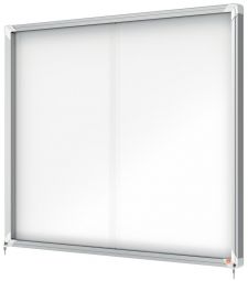 Nobo 1902609 Premium Plus Magnetic Lockable Notice Board 15xA4 thumbnail 2