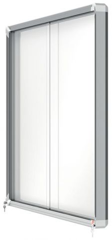 Nobo 1902609 Premium Plus Magnetic Lockable Notice Board 15xA4 thumbnail 4