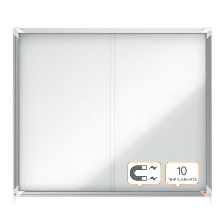Nobo 1902609 Premium Plus Magnetic Lockable Notice Board 15xA4 - Image 5