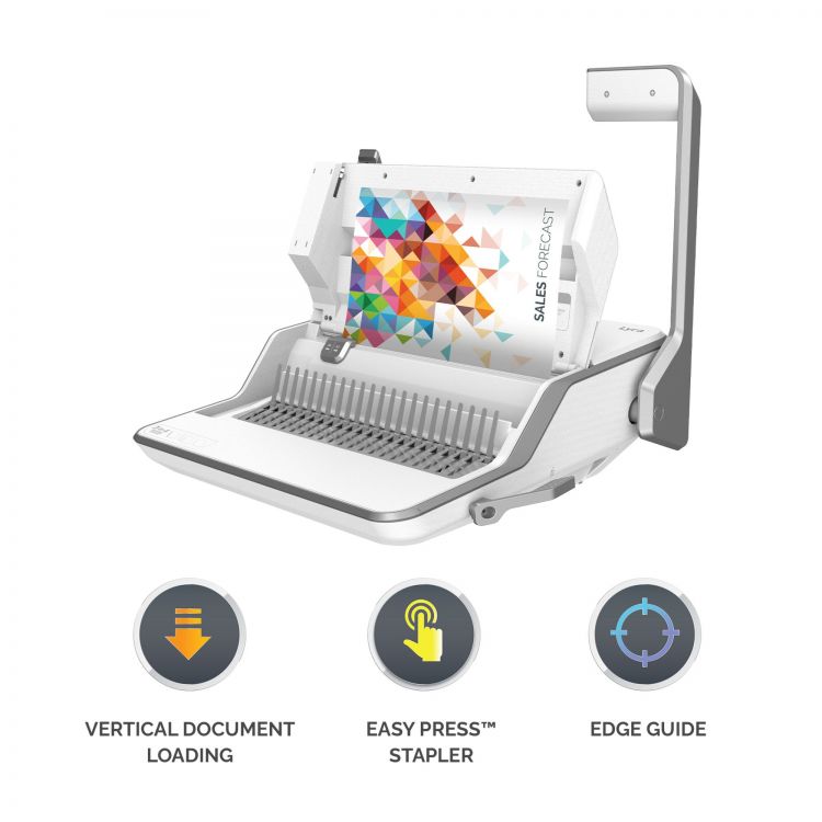 Fellowes Lyra 3-in-1 Comb Binder - Image 2