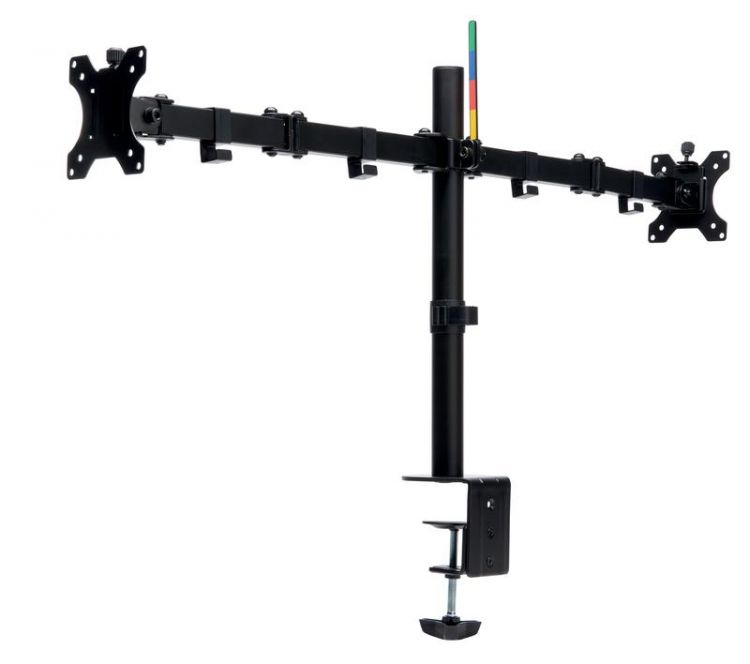 Kensington K55409WW SmartFit Ergo Dual Extended Monitor Arm - Image 2