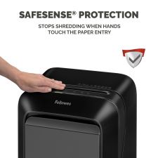Fellowes Powershred LX210 Mini-Cut Shredder Black thumbnail 5