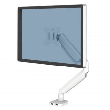Fellowes 8056201 Platinum Series Single Monitor Arm - White thumbnail 1