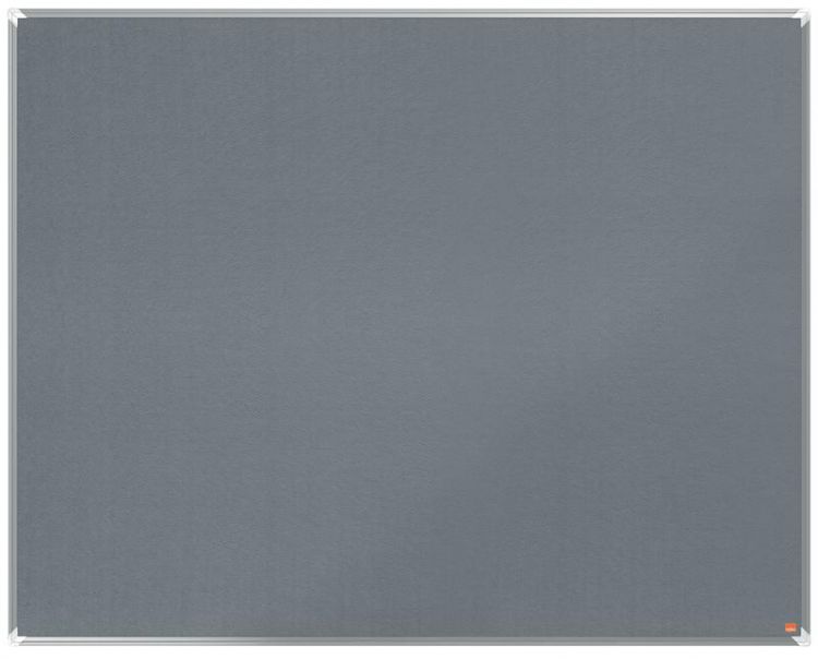 Nobo 1915198 Premium Plus Grey Felt Notice Board 1500x1200mm