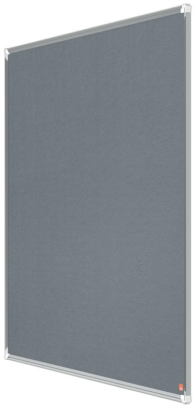 Nobo 1915196 Premium Plus Grey Felt Notice Board 1200x900mm