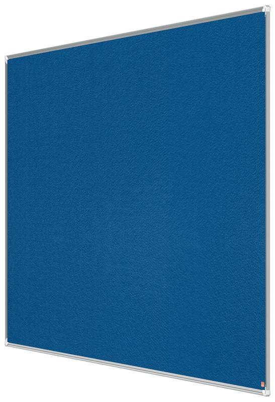 Nobo 1915193 Premium Plus Blue Felt Notice Board 2400x1200mm