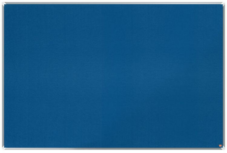 Nobo 1915192 Premium Plus Blue Felt Notice Board 1800x1200mm