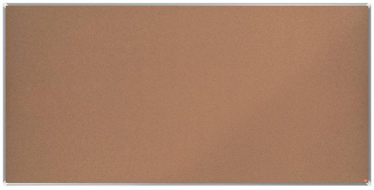 Nobo 1915186 Premium Plus Cork Notice Board 2400x1200mm