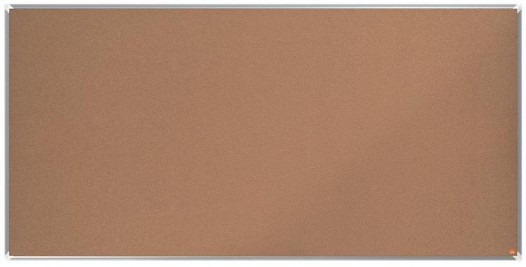 Nobo 1915185 Premium Plus Cork Notice Board 2000x1000mm