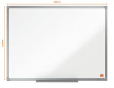Nobo Essence Melamine Whiteboard 600x450mm thumbnail 1