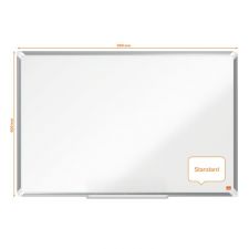 Nobo 1915167 Premium Plus Melamine Whiteboard 900x600mm thumbnail 4