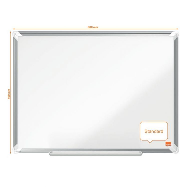 Nobo 1915166 Premium Plus Melamine Whiteboard 600x450mm - Image 4