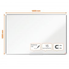 Nobo Premium Plus Steel Magnetic Whiteboard 1500x1000mm thumbnail 2