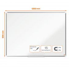 Nobo Premium Plus Steel Magnetic Whiteboard 1200x900mm thumbnail 6