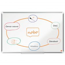 Nobo Premium Plus Steel Magnetic Whiteboard 900x600mm thumbnail 6