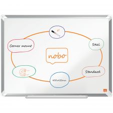 Nobo Premium Plus Steel Magnetic Whiteboard 600x450mm thumbnail 7