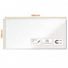 Nobo Premium Plus Enamel Magnetic Whiteboard 2400x1200mm thumbnail 2