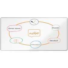 Nobo Premium Plus Enamel Magnetic Whiteboard 2400x1200mm thumbnail 4