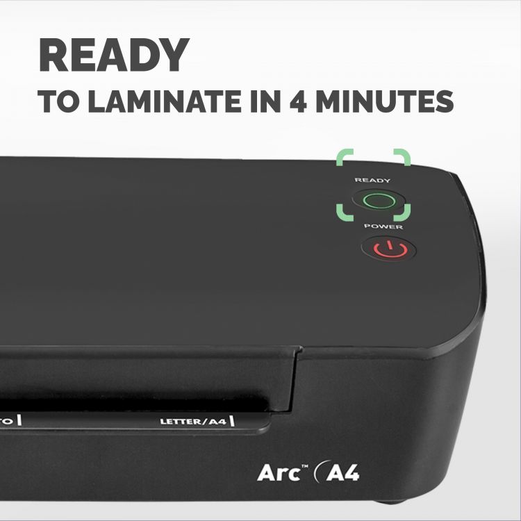 Fellowes Arc A4 Hot Laminator - Image 4