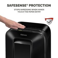 Fellowes Powershred LX200 Mini-Cut Shredder Black thumbnail 5