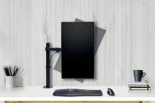 Kensington K55408WW SmartFit Ergo Single Extended Monitor Arm thumbnail 6