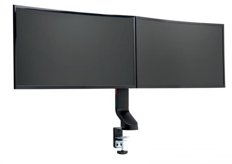 Kensington K55513WW SmartFit Space-Saving Dual Monitor Arm - Image 4