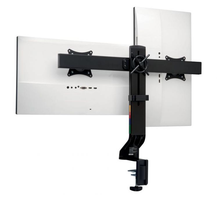 Kensington K55513WW SmartFit Space-Saving Dual Monitor Arm - Image 3