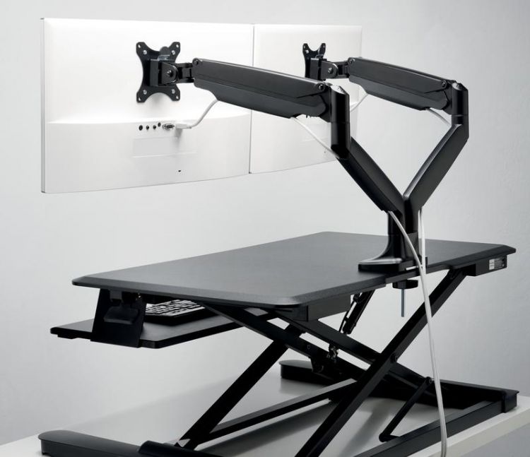 Kensington K59601WW SmartFit One-Touch Height Adjustable Dual Monitor Arm - Image 6